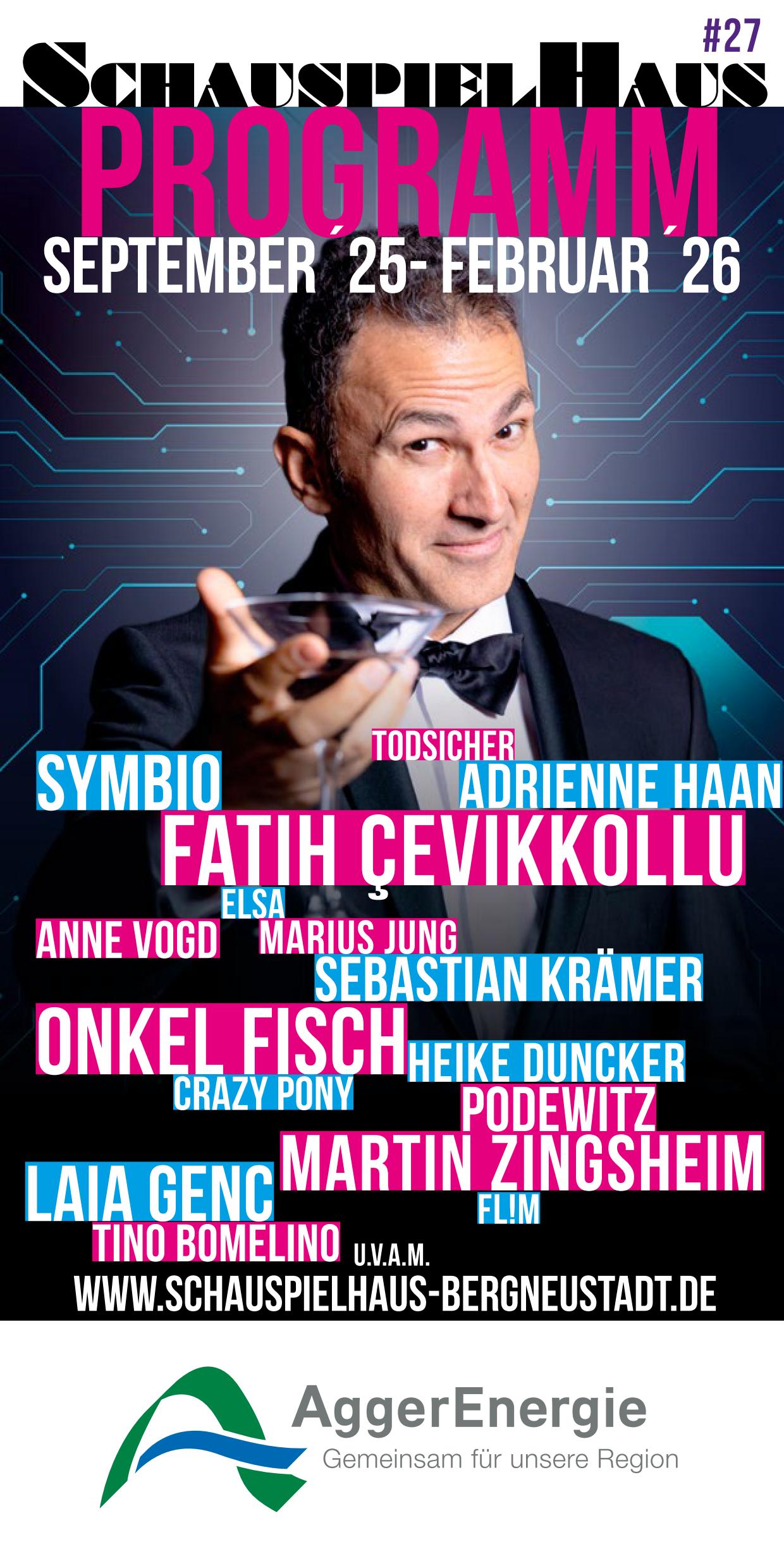 Programmheft September '25 bis Februar 26